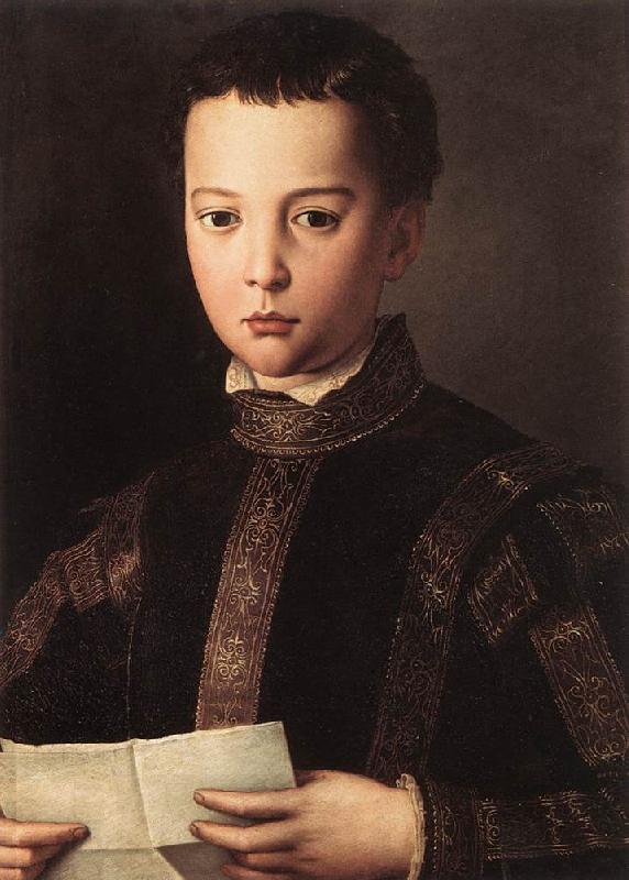 BRONZINO, Agnolo Portrait of Francesco I de Medici China oil painting art